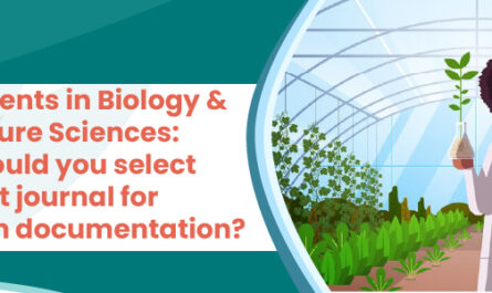 Experiments in Biology & Agriculture Sciences