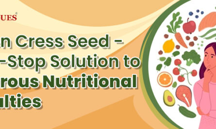 Garden cress seed - a one-stop solution to numerous nutritional difficulties
