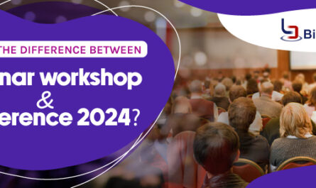 What is the difference between seminar workshop and conference 2024?